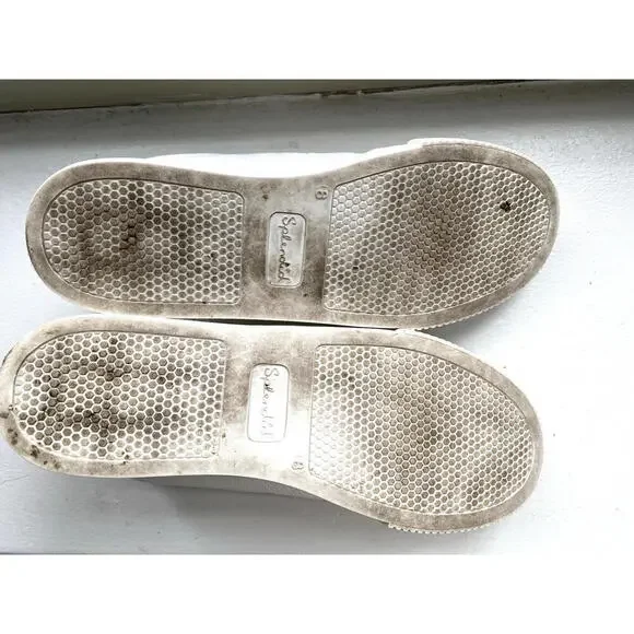 SPLENDID Eco 8 M Womens White Liberty Toe Platform Athletic Sneakers Shoes - Picture 8 of 8